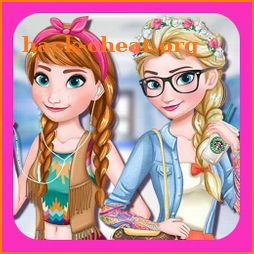 ❄️ Modern Sisters Dress up icon
