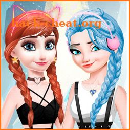 ❄️ Modern Sisters Dress Up Makeup icon