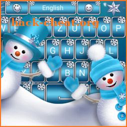 Snowman Go Keyboard theme icon