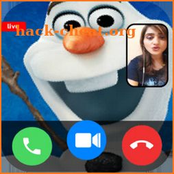 Snowman 📱 video call  +chat (game simulation) icon