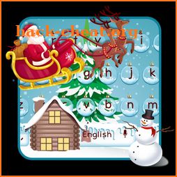 Snowy Christmas Keyboard Theme icon