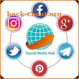 Social Media Hub - 10 Social Networks in One App icon
