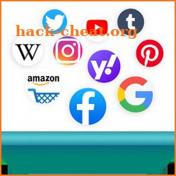 Social Media Networks All in One - Web Browser icon