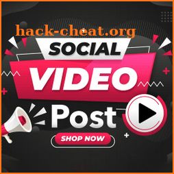 Social Media Post Maker Video: Social Post Creator icon