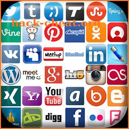 Social Networks All in One App icon