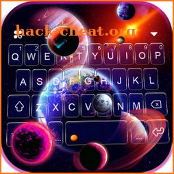 Solar Space Parallax Keyboard Background icon