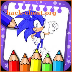soni coloring game icon