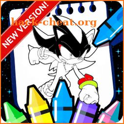 Soni Coloring Shadow Hero icon