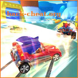 Sonic Kart Racing Cars: 3D Free Drift & Car Racing icon