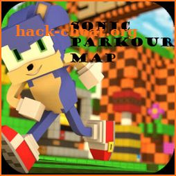 Sonic Parkour Map For MCPE icon