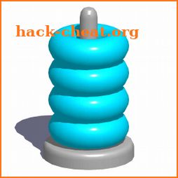 Sort Hoop Stack Color 3D icon