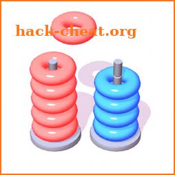 Sorting Color Rings! Stack Tower Puzzle icon