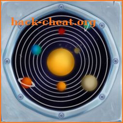 Space game for kids Planets Spacecraft for toddler icon