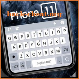 Space Gray Phone 11 Pro Keyboard Theme icon