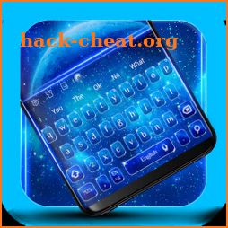Sparkly Galaxy Keyboard icon