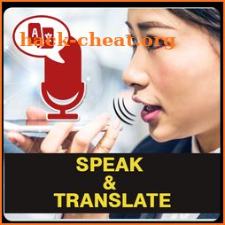 Speak and Translate - Audio to Text Converter icon