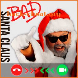 Speak to Bad Santa Claus - Christmas Video Call icon