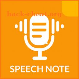 Speech Note: Voice Typer, Speech To Text Converter icon