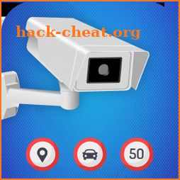 Speed camera detector: radar, traffic alerts icon