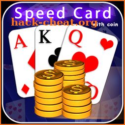 Speed Card Game (with coin) icon