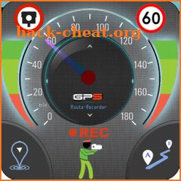 Speed Detector Camera: Live Alert & Route Recorder icon