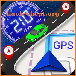 Speedometer GPS maps and Navigation icon