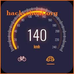 Speedometer GPS  : Odometer icon