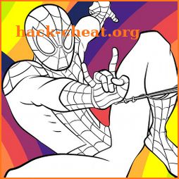 Spider Boy Coloring Book icon