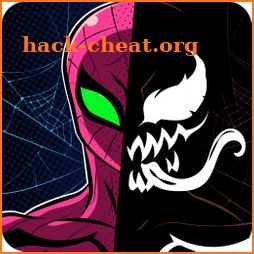 Spider Hero vs Venom Beat Em City Man Street Fight icon