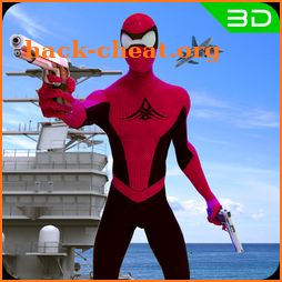Spider Navy Warship Battle - Spider Hero Shooting icon