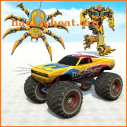 Spider Robot Transforming Game:Monster Truck Games icon