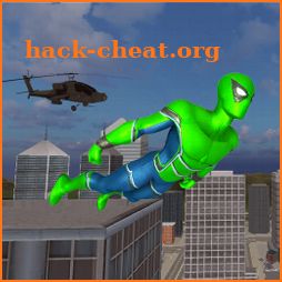 Spider Rope Flying City Hero icon