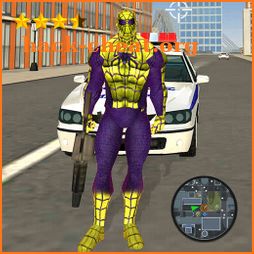 Spider Rope Hero Frog Strange Ninja Gangster Crime icon