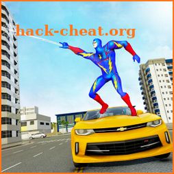 Spider Rope Hero Man 2021 - Flying Superhero Games icon
