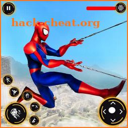 Spider Rope Hero Superhero War icon