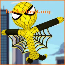 Spider Rope Stickman Hero icon