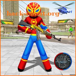 Spider Stickman Rope hero 2021 – Vegas Crime City icon