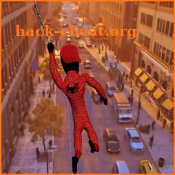 Spider Stickman Rope Hero City icon