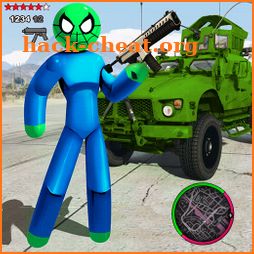 Spider StickMan Rope Hero Mafia Gangster Vegas icon