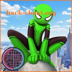 Spider Stickman Rope Hero - Vegas Gangster Crime icon