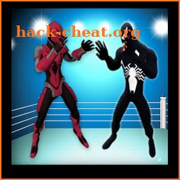 Spider Superhero Fighting:Black Venom Rope Hero icon
