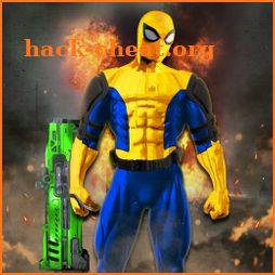 Spider Superhero Fire War Game icon