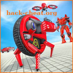 Spider Wheel Car Robot Game: Drone Robot Game 2021 icon