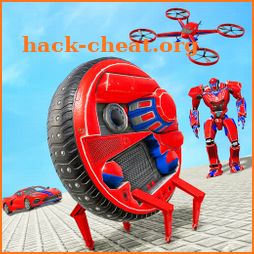 Spider Wheel Robot Game – Drone Robot Car Games 3D icon