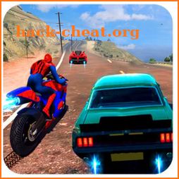 Spiderman Car Vs Bike Race Ultimate icon