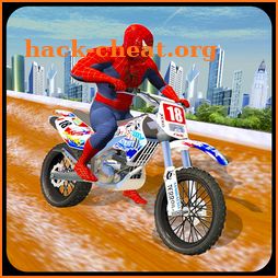 Spiderman Impossible Track Bike Stunts icon