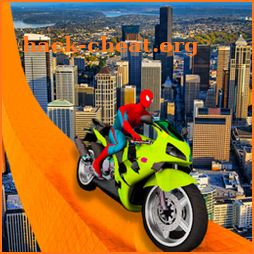 Spiderman Racing Fever Bike Stunt icon