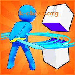 Spinning Man 3D icon