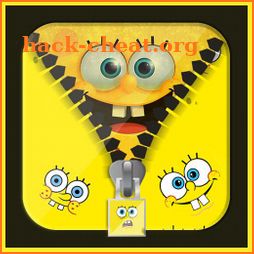 Sponge Zipper Bob Background wallapeper screen icon