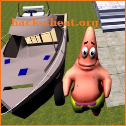 Sponge's Neighbor Patrick. Star Friend of Bob 3D icon